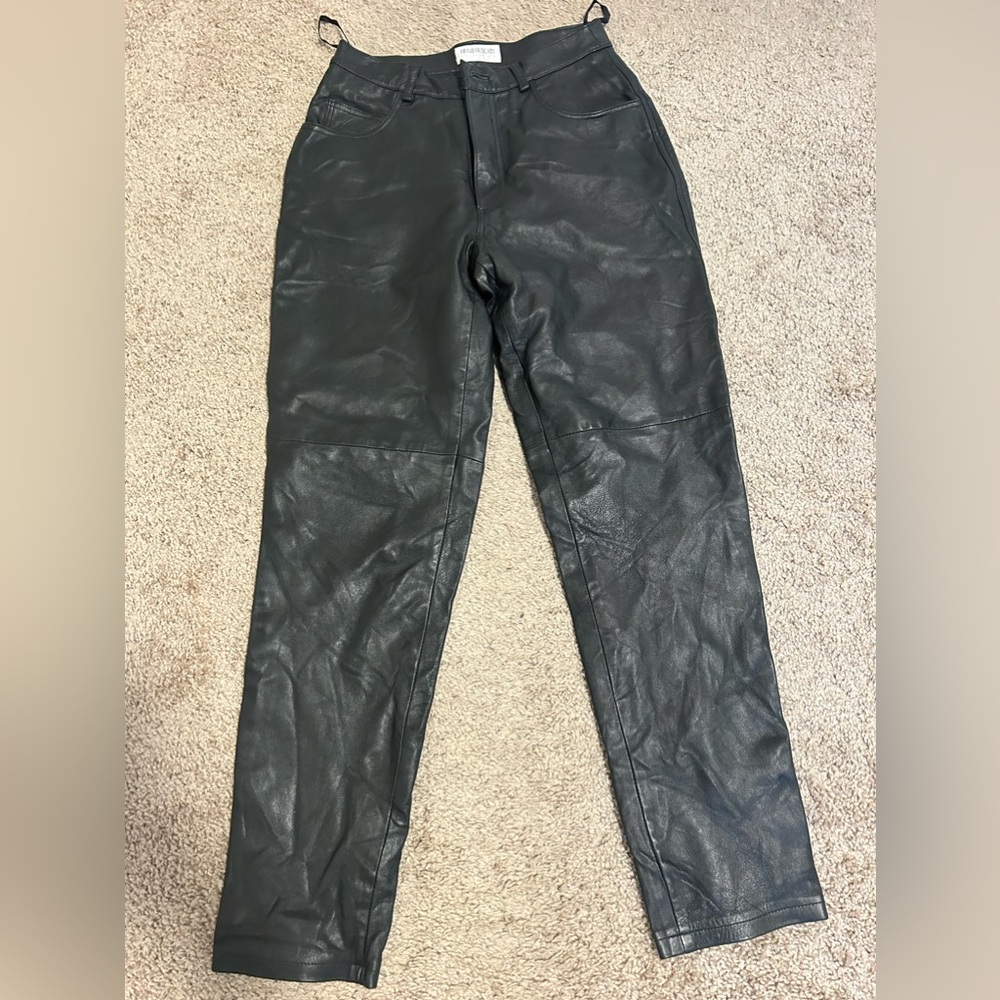 Hugo Buscati leather pants